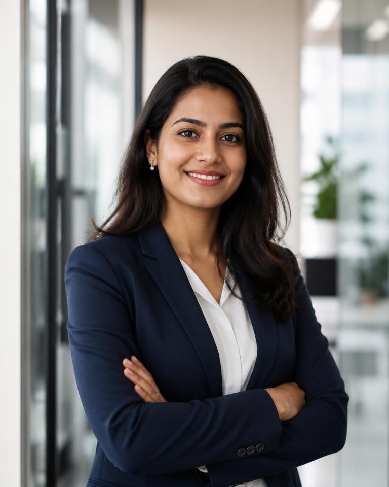 Chartered accountant advising a client at SwiftLedger